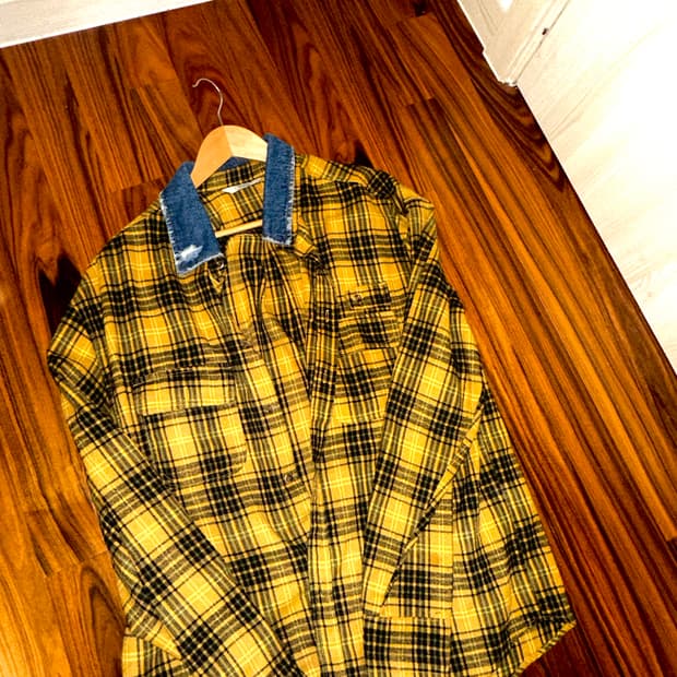 vintage check shirt