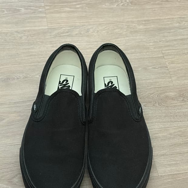 반스 클래식 슬립온 올블랙 US 9.5(275mm)
