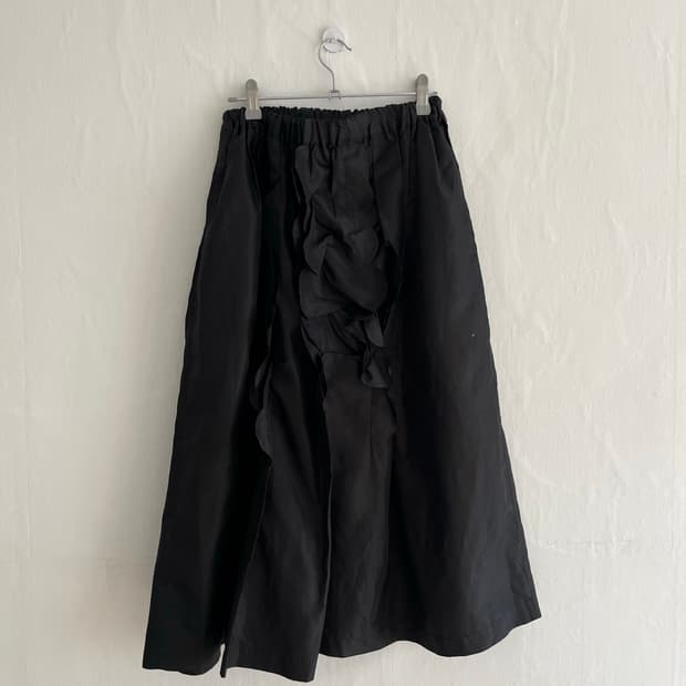 comme des garcons 나일론 밴딩 스커트