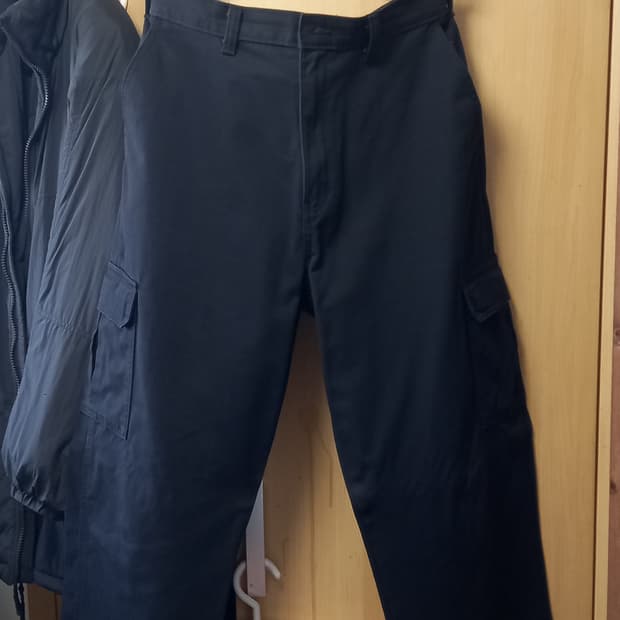 디키즈 코튼 루즈핏 워크 카고팬츠 블랙 34 34