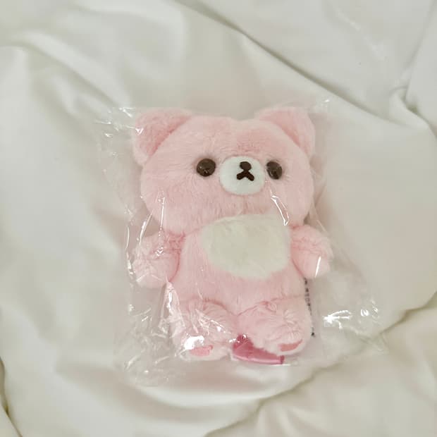 산엑스 5컬러 차이로이코구마 10주년 딸기우유 핑크 코구마 리락쿠마