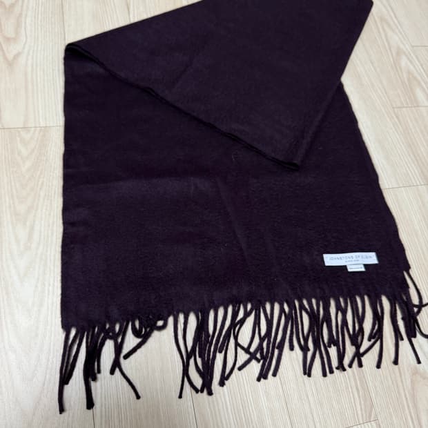 존스톤스오브엘긴 캐시미어 머플러 