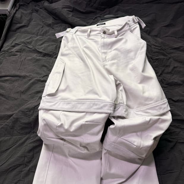 파아카이브 레이어드 팬츠 화이트 (3)