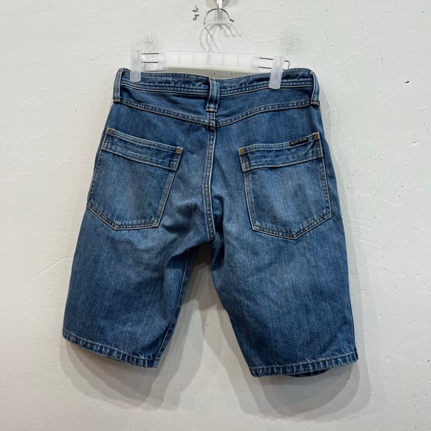 blueblue 블루블루 데님 쇼츠 반바지 우먼즈 Made in JAPA