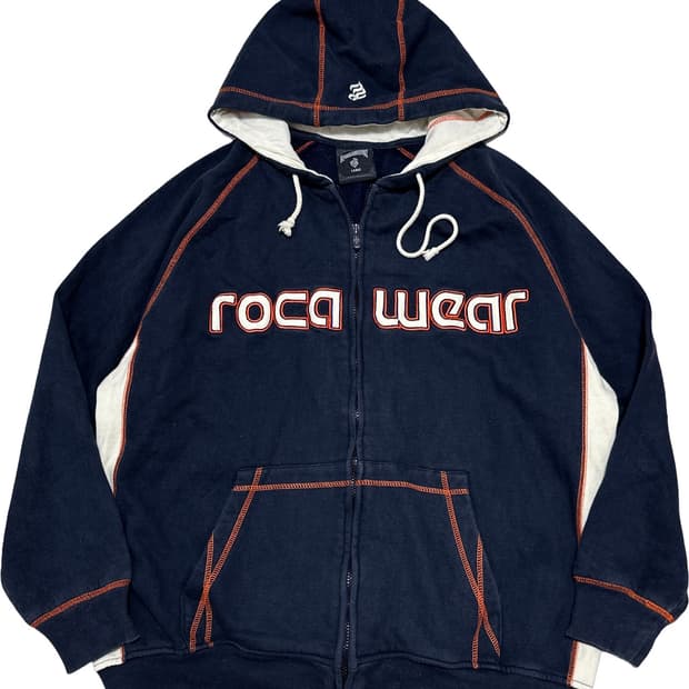 rocawear 로카웨어 네이비 후드집업