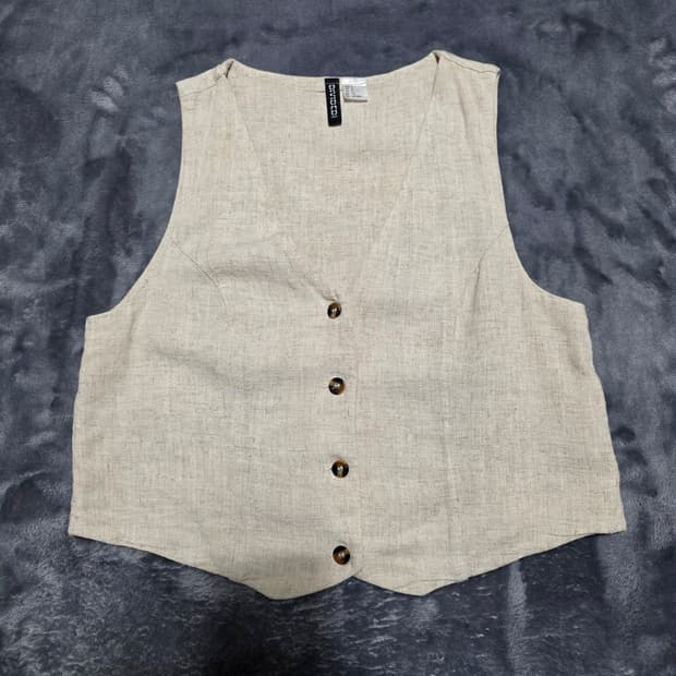 (S)여성 H&M 린넨 베스트