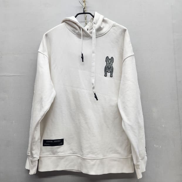 라이프워크 빅라독 와펜 후드티 M(XL)
