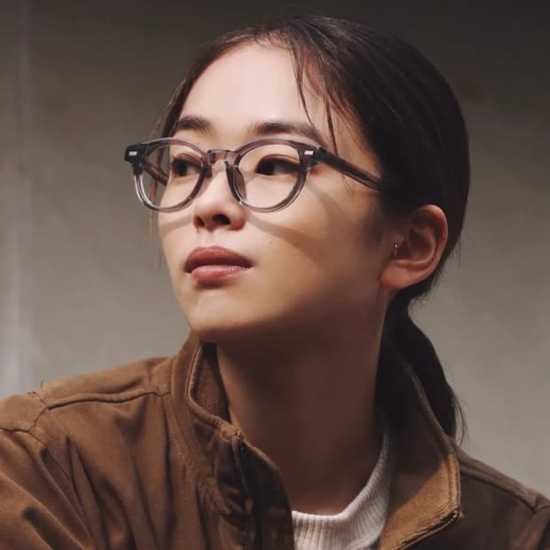 한글 안경 성수 그레이(블루 라이트 렌즈 포함)