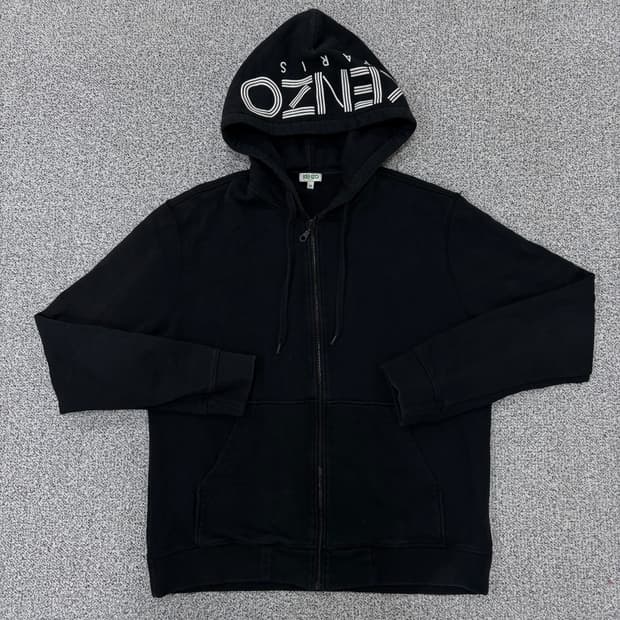 M 겐조 후드 집업 스펠로고 져지 0312J