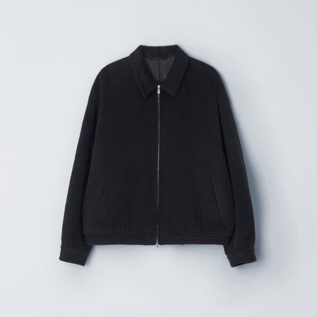 [3] 스틸네스 울 블루종 블랙 팝니다