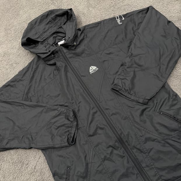 [ 정품/XL ] 나이키 ACG 클리마핏 블랙 윈드브레이커 바람막이 자켓