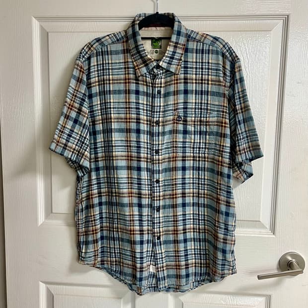 Timberland check shirt (mens M)