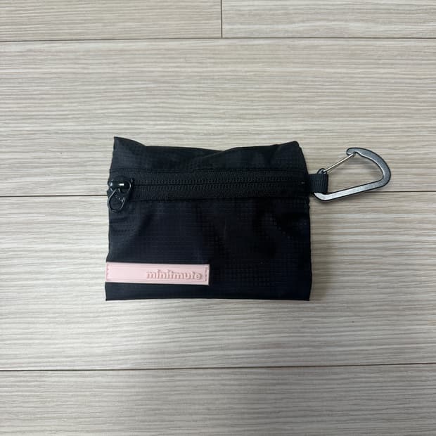 미닛뮤트 스포티 바스크 월렛 키링 (블랙)