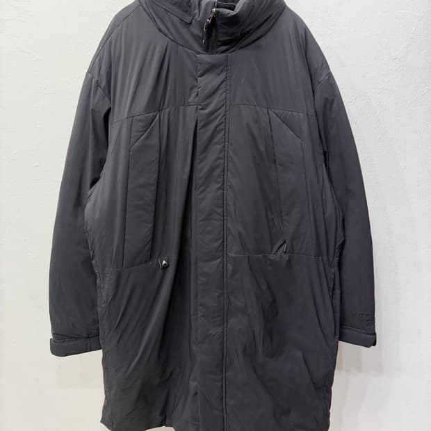 정품) 네파 남성 블랙 오버사이즈 구스패딩 XL