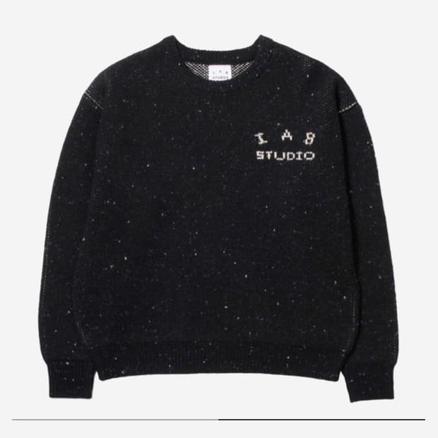 아이앱 스튜디오 니트 블랙 L