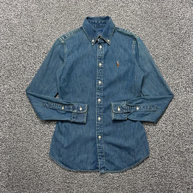 Name : 폴로 랄프로렌 샴브레이 시그니처로고 데님 셔츠 :)