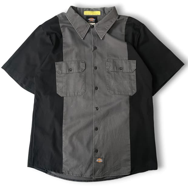 디키즈 블랙그레이 워크셔츠 3XL