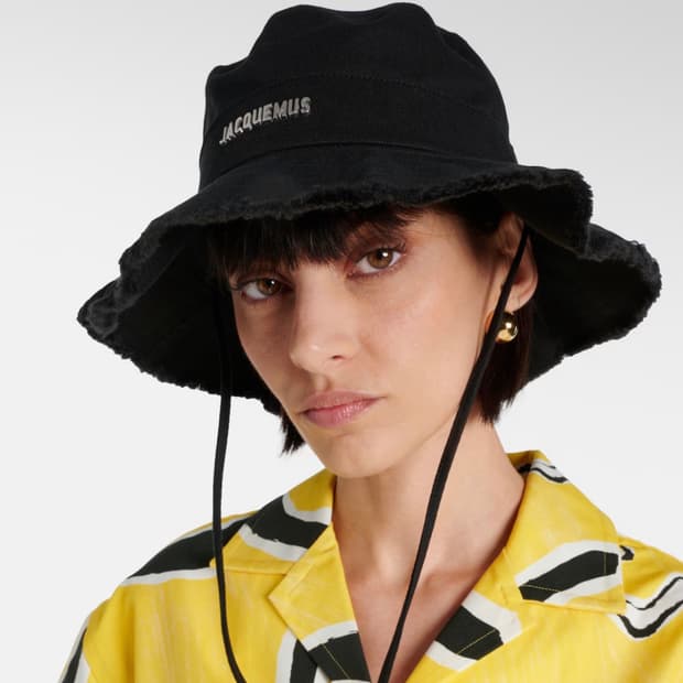 (56) 자크뮈스 아티초크 버킷햇 블랙