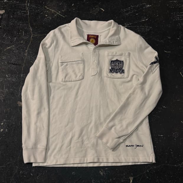 빈티지 풀카라 맨투맨