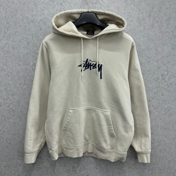 95 스투시 자수로고 남자 루즈핏 후드티