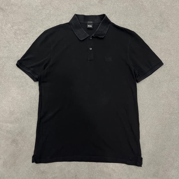 XL 휴고보스 PK 로고 카라 반팔 티셔츠