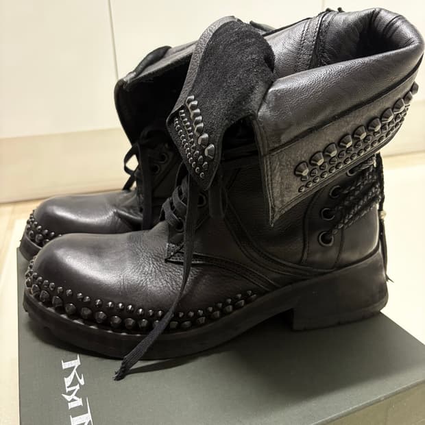 2402-BO02 Chrome Braided Boots 12
