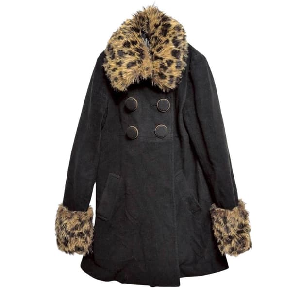 세실맥비 호피 오네갸루 코트