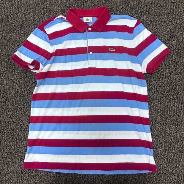 라코스테 스트라이프 반팔티셔츠 105(XL)