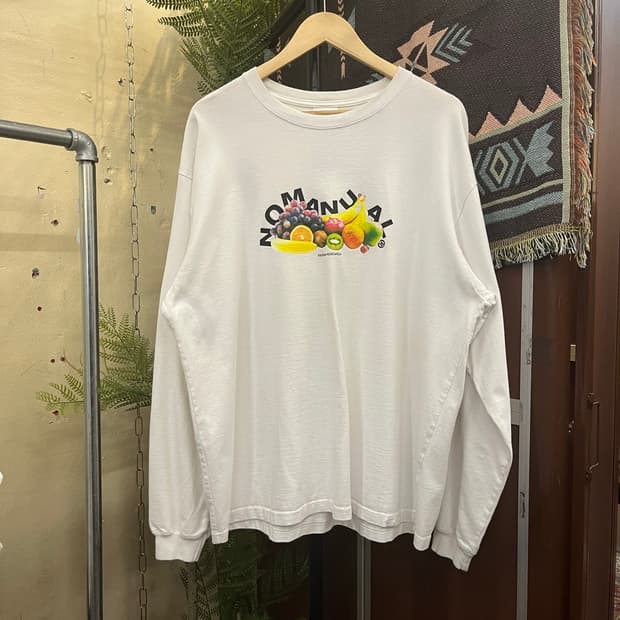노매뉴얼 후르츠 롱슬리브 #csz0141