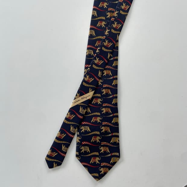 페레가모(Ferragamo) 명품 정품 넥타이
