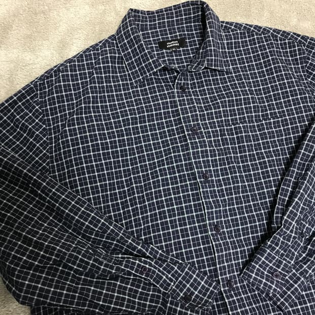 무신사 스탠다드 체크셔츠 XL사이즈