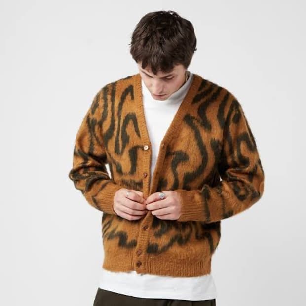 Obey leopard cardigan