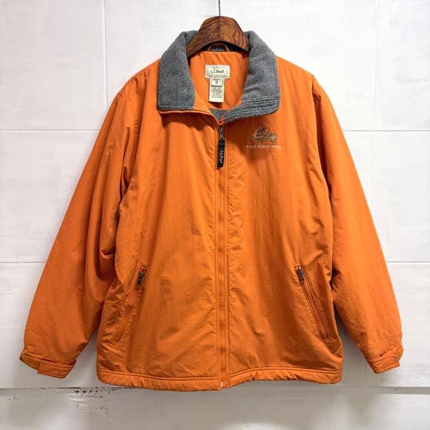 L.L.Bean 엘엘빈 오렌지 웜업 점퍼 XL