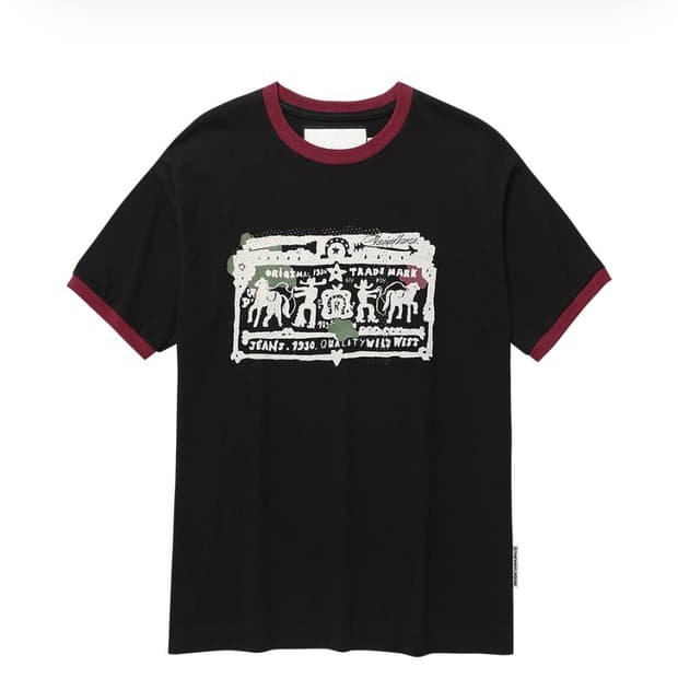 [마시착 새상품] 더바이닐하우스 픽토그램 링거 티셔츠