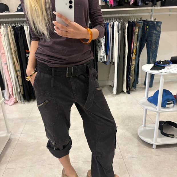 Burberry Strap Cotton Pants