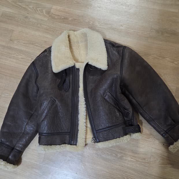 빈티지 양가죽 무스탕 95~100