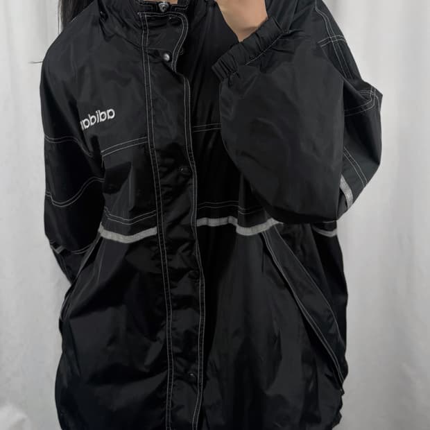 아디다스 올드스쿨 스티치 바람막이 자켓