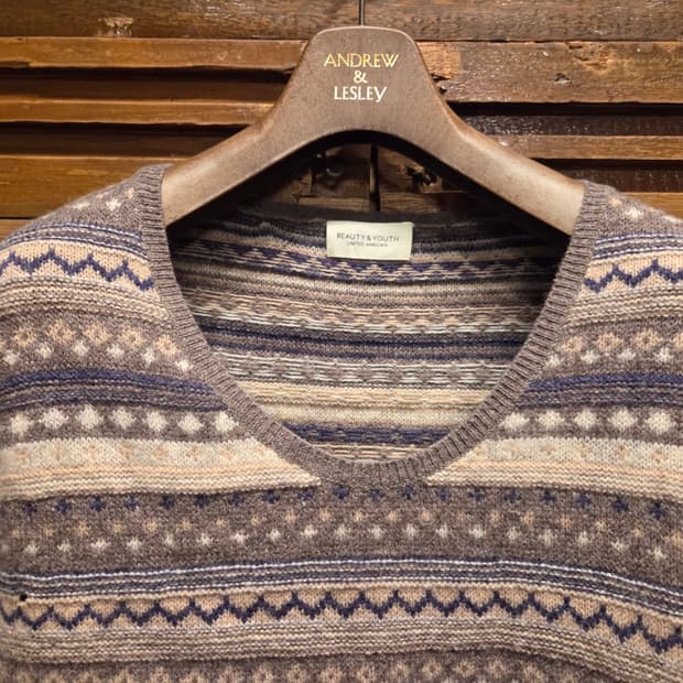 유나이티드 애로우 페어아일니트