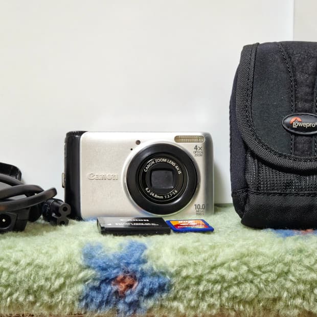 (작례0/풀세트) 캐논 파워샷 a3000is 디지털카메라 실버