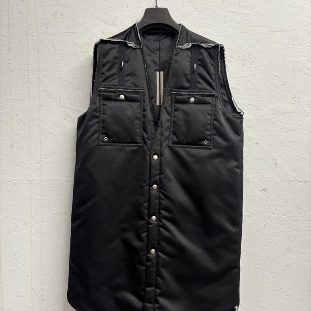 릭오웬스 패딩 베스트 