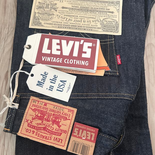 LVC 55501 콘밀 made in usa W31 L36