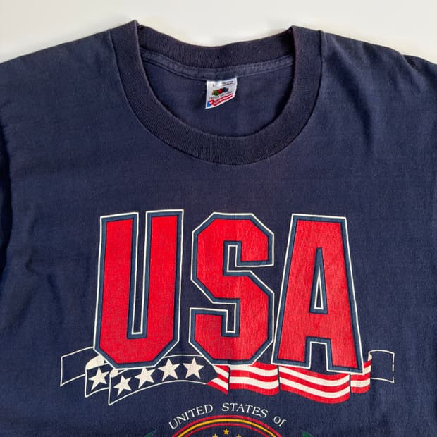 80s united states of america 빈티지 usa 티셔츠