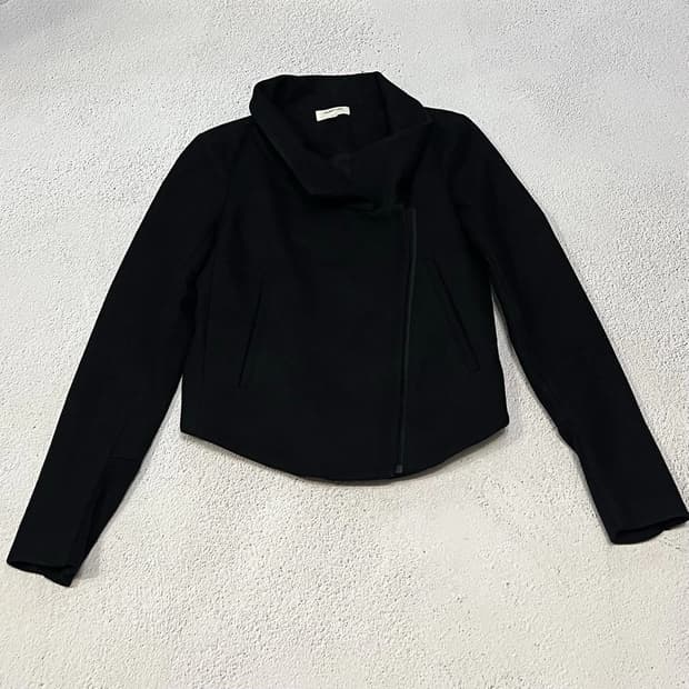 헬무트 랭 비대칭 울 자켓