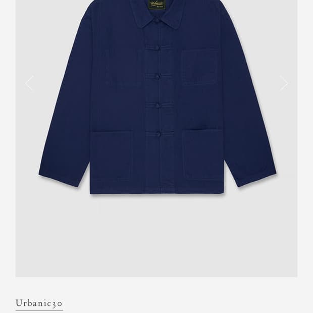 Urbanic30 cotton chinese jacket