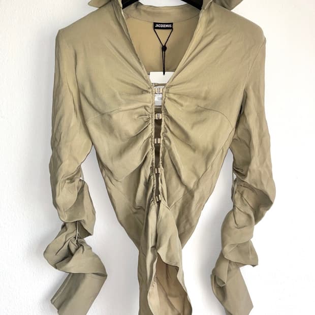 JACQUEMUS La Chemise Soffio Shirt 소피오셔츠 