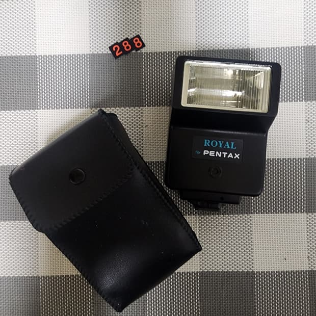 FOR 펜탁스 로얄 스트로브 플래시 파우치포함