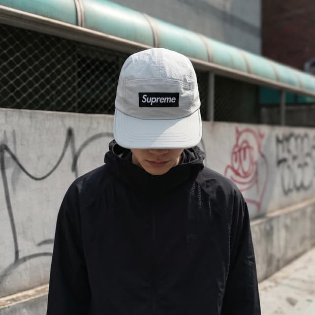 슈프림 23FW 나일론 캠프캡