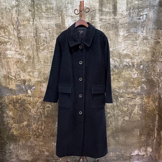 츠지무라 쇼조 울 롱 코트 