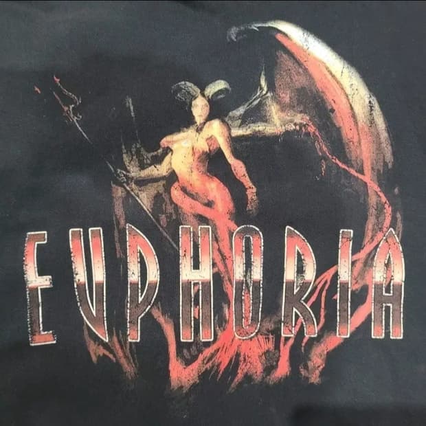 MISBHV 미스비헤이브 유포리아 후드티셔츠