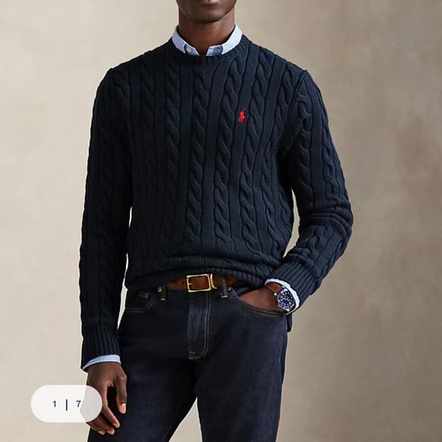 폴로 니트 네이비 팝니당 s